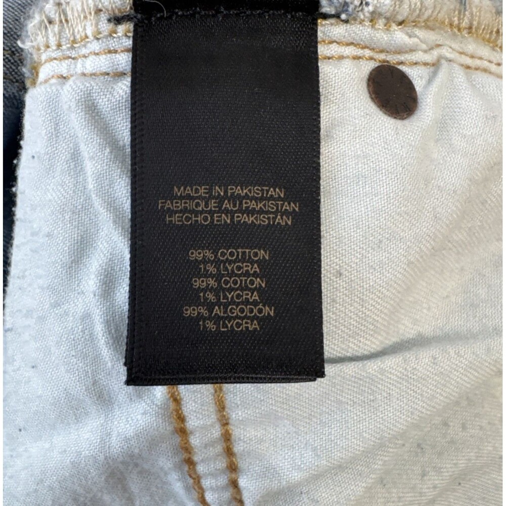 FRYE Women’s High Rise Straight Leg Cropped Denim Jeans Size 31 - Picture 10 of 16